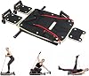 Tabla de Pilates Reformer, tabla deslizante para entrenamiento en casa | 5 en 1: Pilates + Fuerza + Core + Movilidad + Cardio, marco de madera sólida, reposacabezas ajustable, ruedas de PU silenciosas, gimnasio en casa 1