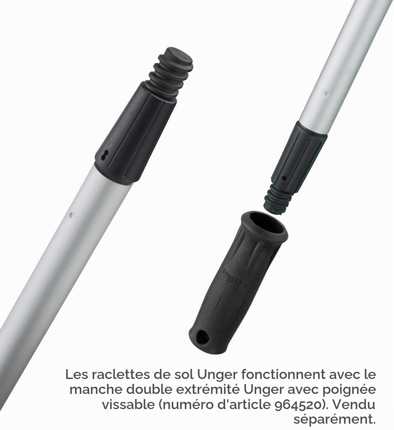 Unger AquaDozer Raclette de Sol incurvée à Surface Lisse 91,4 cm