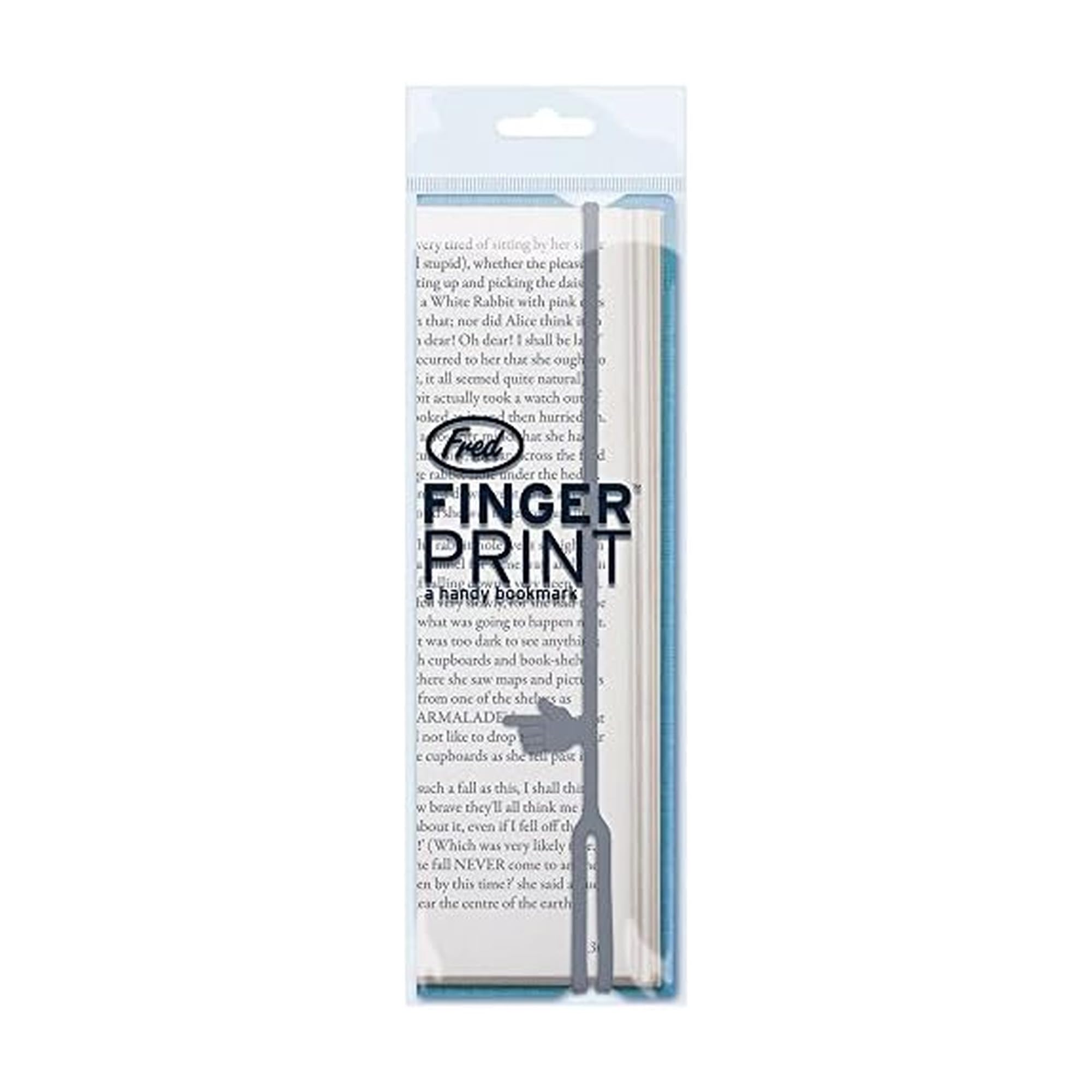 Fred Finger Print a Handy Bookmark, Random Color