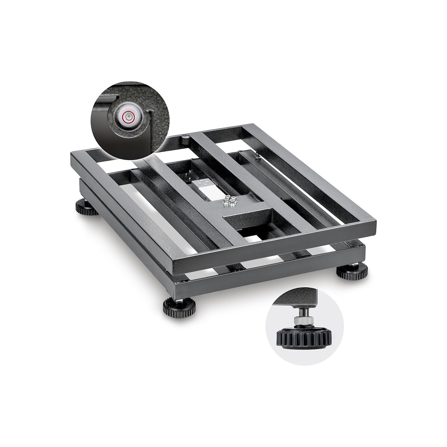 KERN EOC 60K-2L - Balanza de plataforma robusta y de alta resolución con práctico dispositivo de carga para un manejo óptimo, rango de carga de 30-60 kg