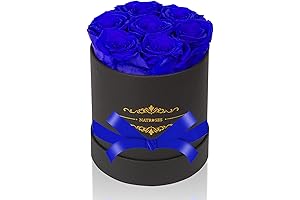 NATROSES Preserved Real Blue Roses: A Timeless Gift of Love and Luxury
