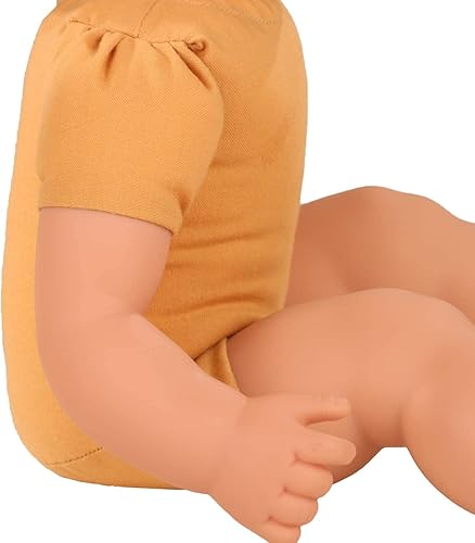 Miniatura 4 de Gotz Maxy Muffin Lucky Mushroom - Muñeca suave y calva de 16.5 pulgadas