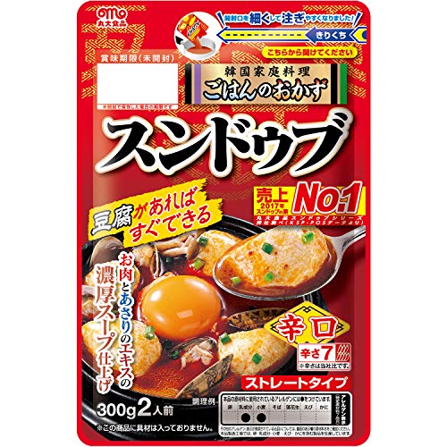 丸大食品 豆腐でつくるチゲの素 スンドゥブ
