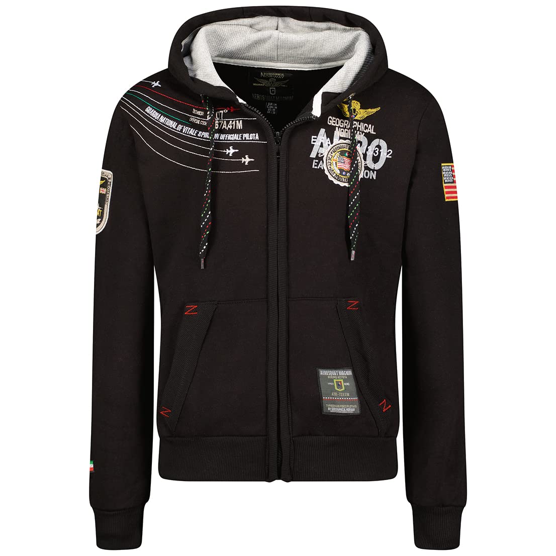 Geographical Norway Męska bluza z kapturem Faero