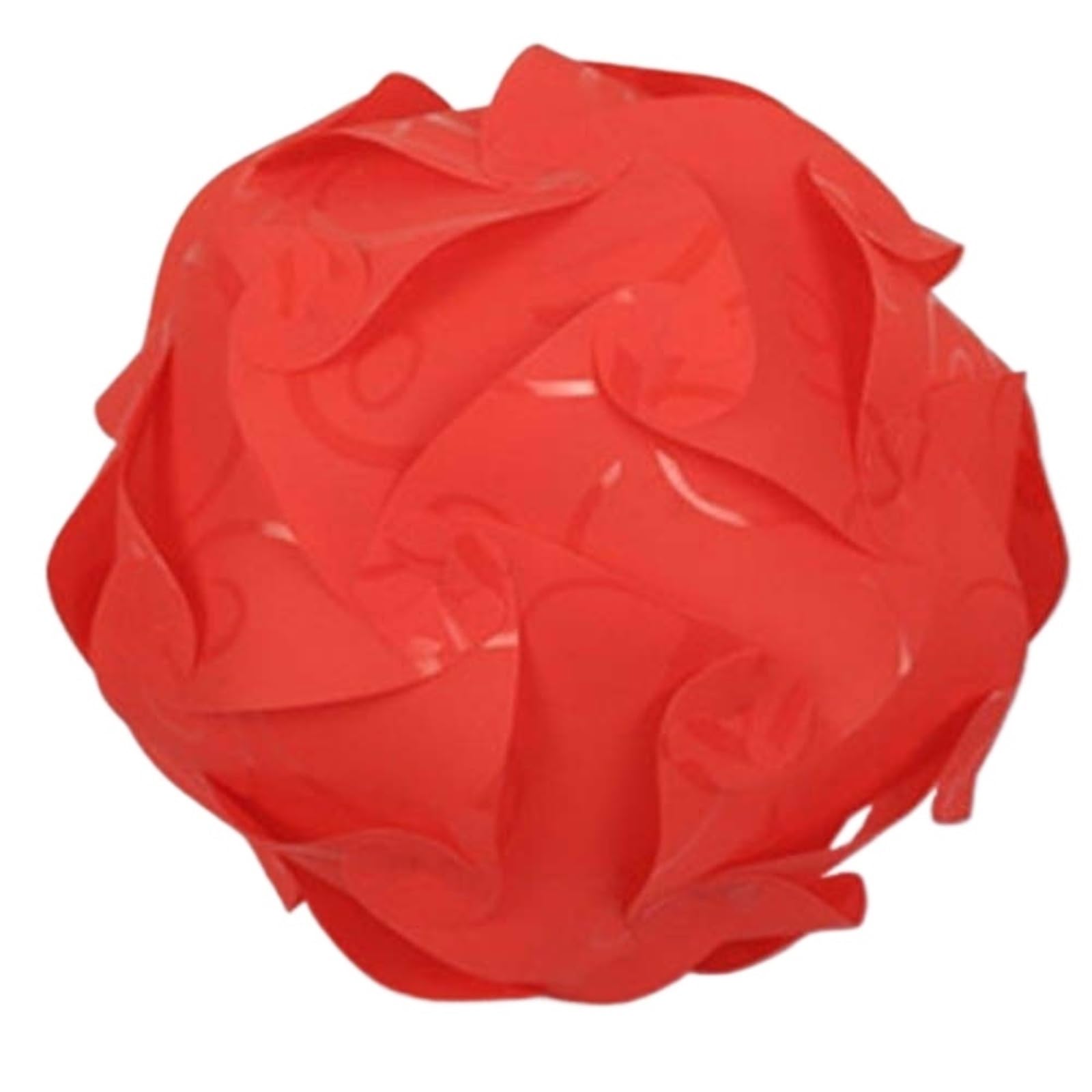 RRYPBOVG Pendant Lights Shade Puzzle Lamp Shade Creative DIY Chandelier Light 25CM Modern Ceiling Lampshade(Red)