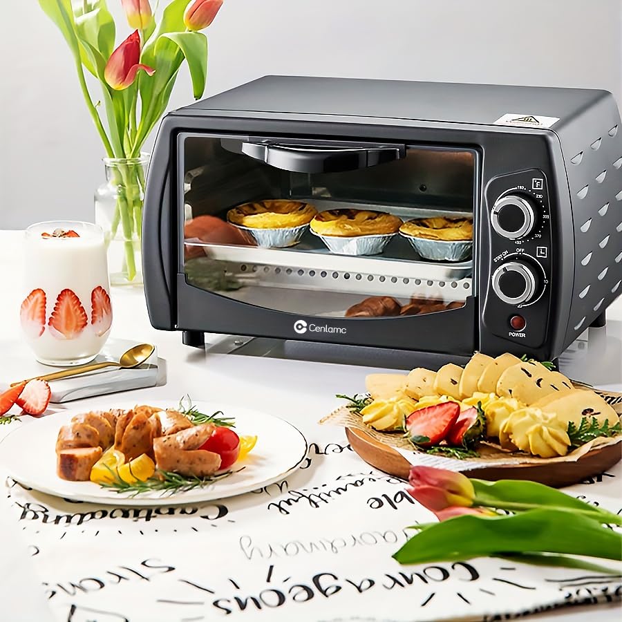 Amazon.com: Home Baking Electric Oven 4-Slice Toaster Oven, Even