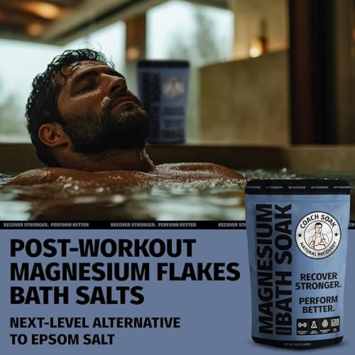 Miniatura 5 de Coach Soak Remojamiento de baño de recuperación se absorbe más rápido que el baño de sal de Epsom para el dolor, rejuvenecedor después del