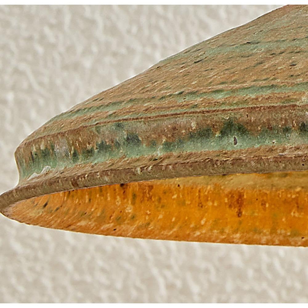 Lampy Wisząca Vintage Ceramika, Zielona Porcelana Zwis Stolik Nocny