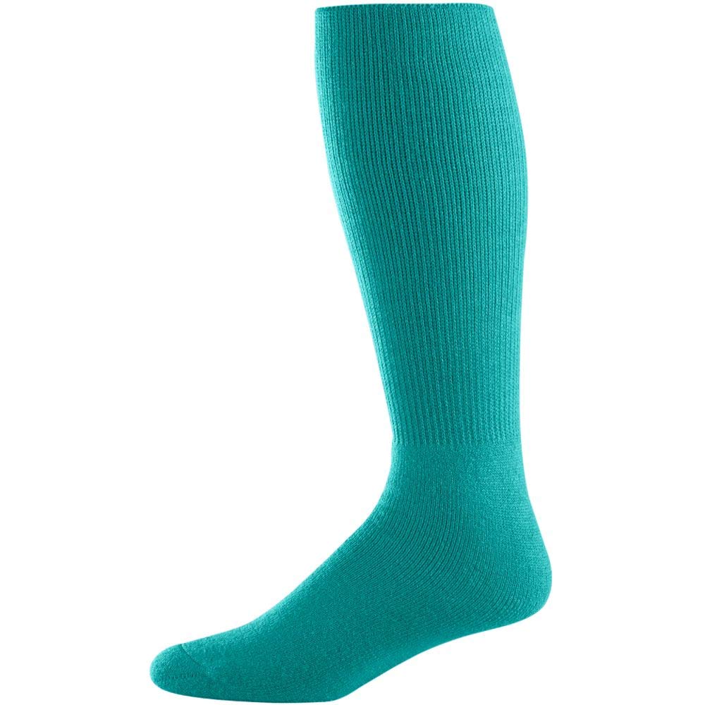 Augusta Sportswear MEN'S ATHLETIC SOCKS 10-13 Teal