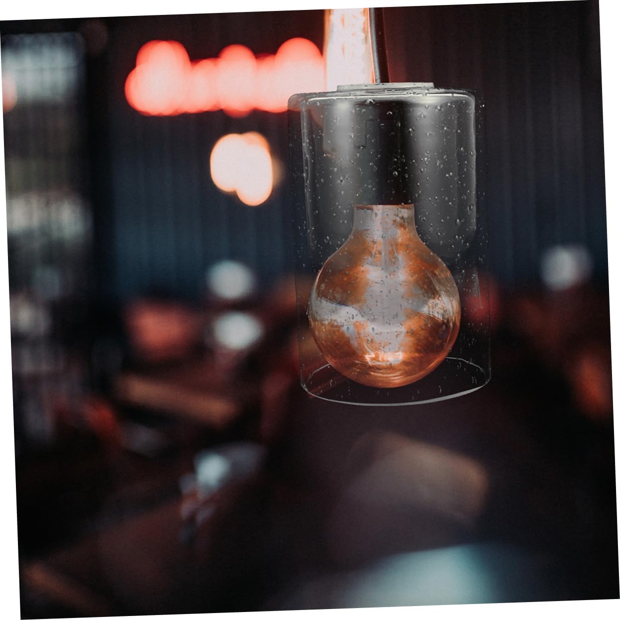 NUOBESTY 2pcs Transparent Glass Lampshade Replacement for Decorative Ceiling Light Fixtures Easy to Install Modern Design for Hallway Living Room Bedroom Hotel