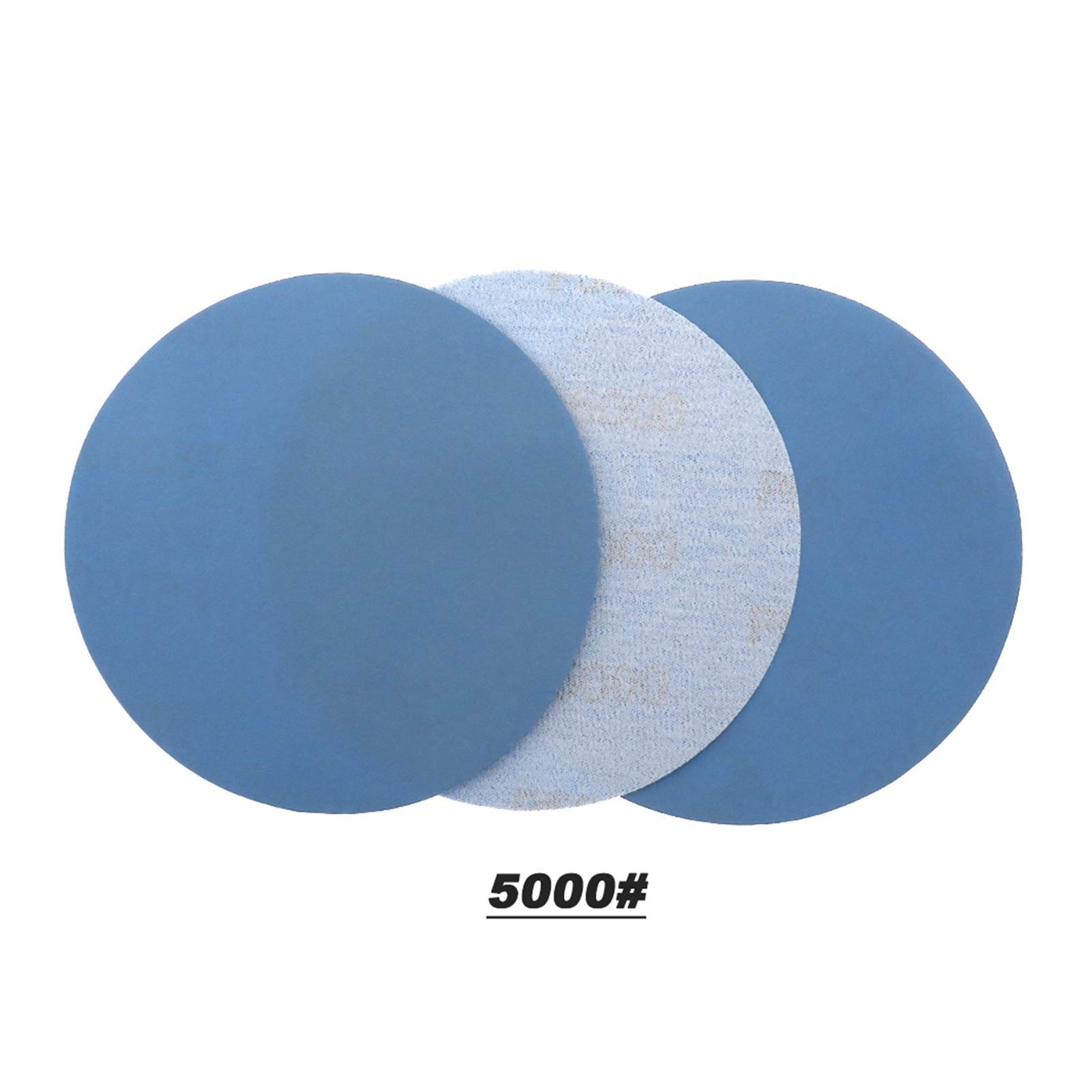 Tarcze szlifierskie Podkładki Tarcza szlifierska 25 szt. Tarcze szlifierskie Pętelka z haczykiem Papier ścierny Ziarnistość 1000/2000 /3000/4000/ 5000 Okrągły papier ścierny Dysk Arkusz ścierny 5 cali