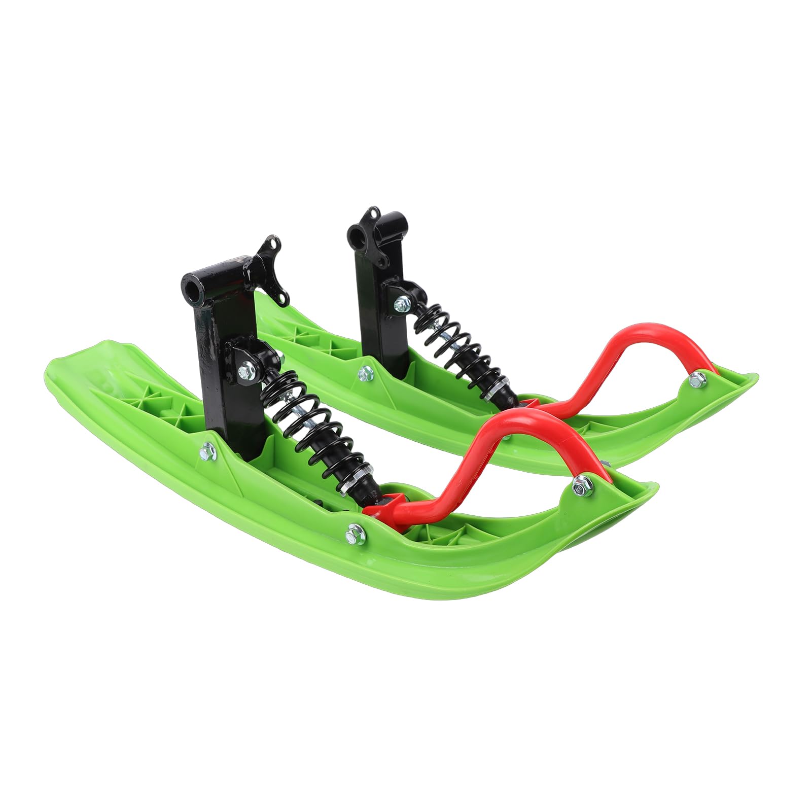 Cocoarm Planche de Luge pour VTT, Version avec Frein à Disque, Construction Durable en Métal et ABS, Idéale pour la Neige et la Boue avec stabilité et Adhérence Améliorées pour Les VTT