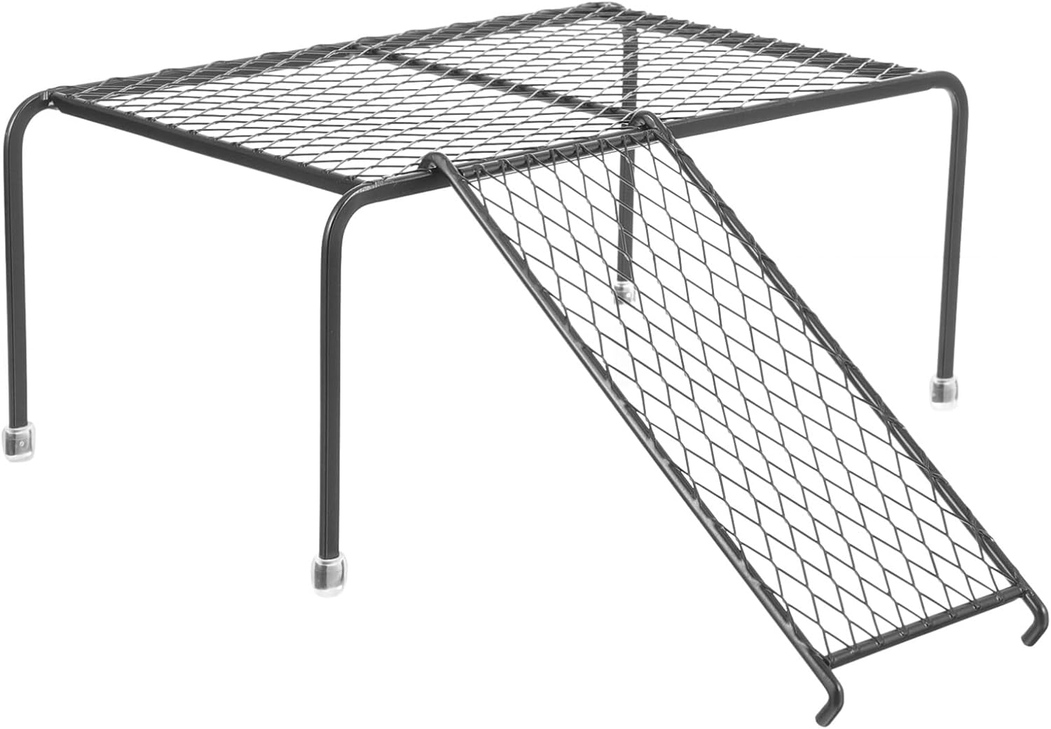 Cabilock Pet Feeding Station Metal Chicken Coop Platform Mesh Rack ...