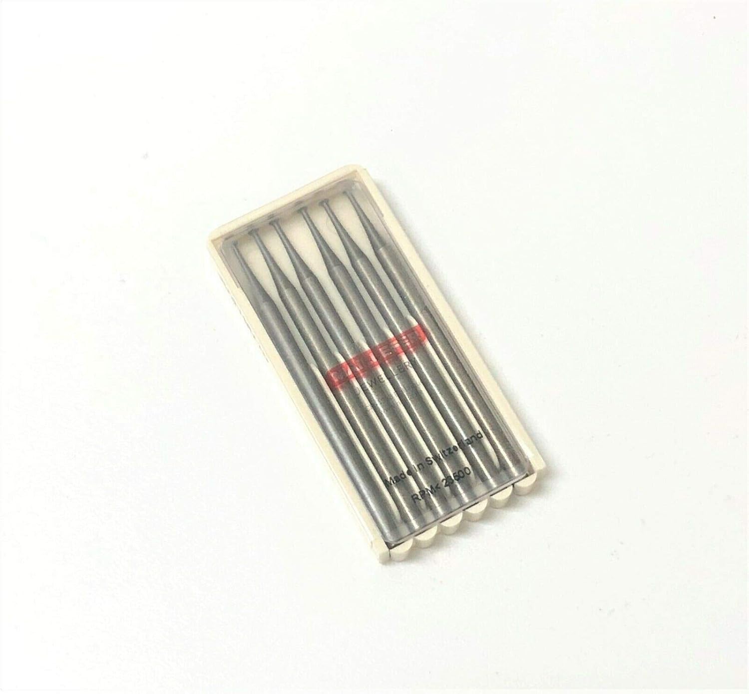 HH Burs Knife Edge Cut Lentil 6 PCS Bur Channel Setting 2.0mm Swiss Made M@illefer