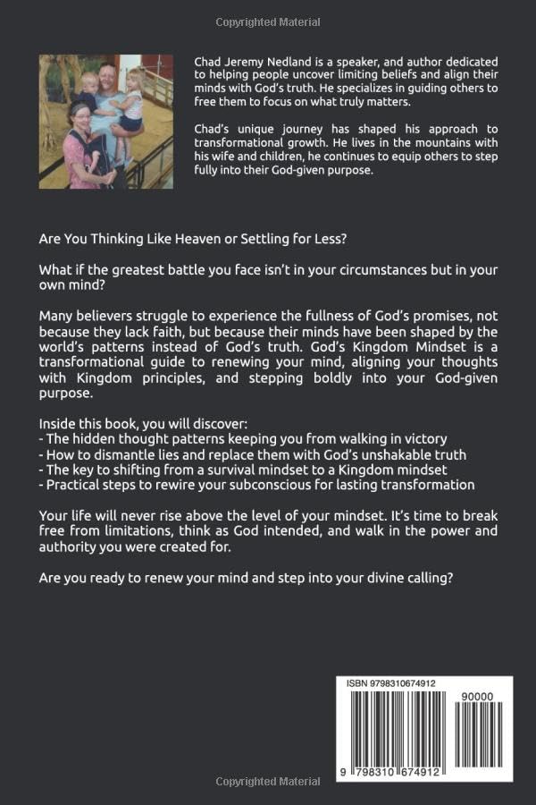 God's Kingdom Mindset: Renew Your Mind And Fulfill Your God Given Purpose - Image 2
