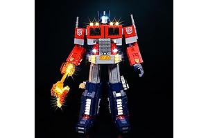 Light Up Your Optimus Prime Transformers: LED Lighting Kit (no Model) for LEGO 10302