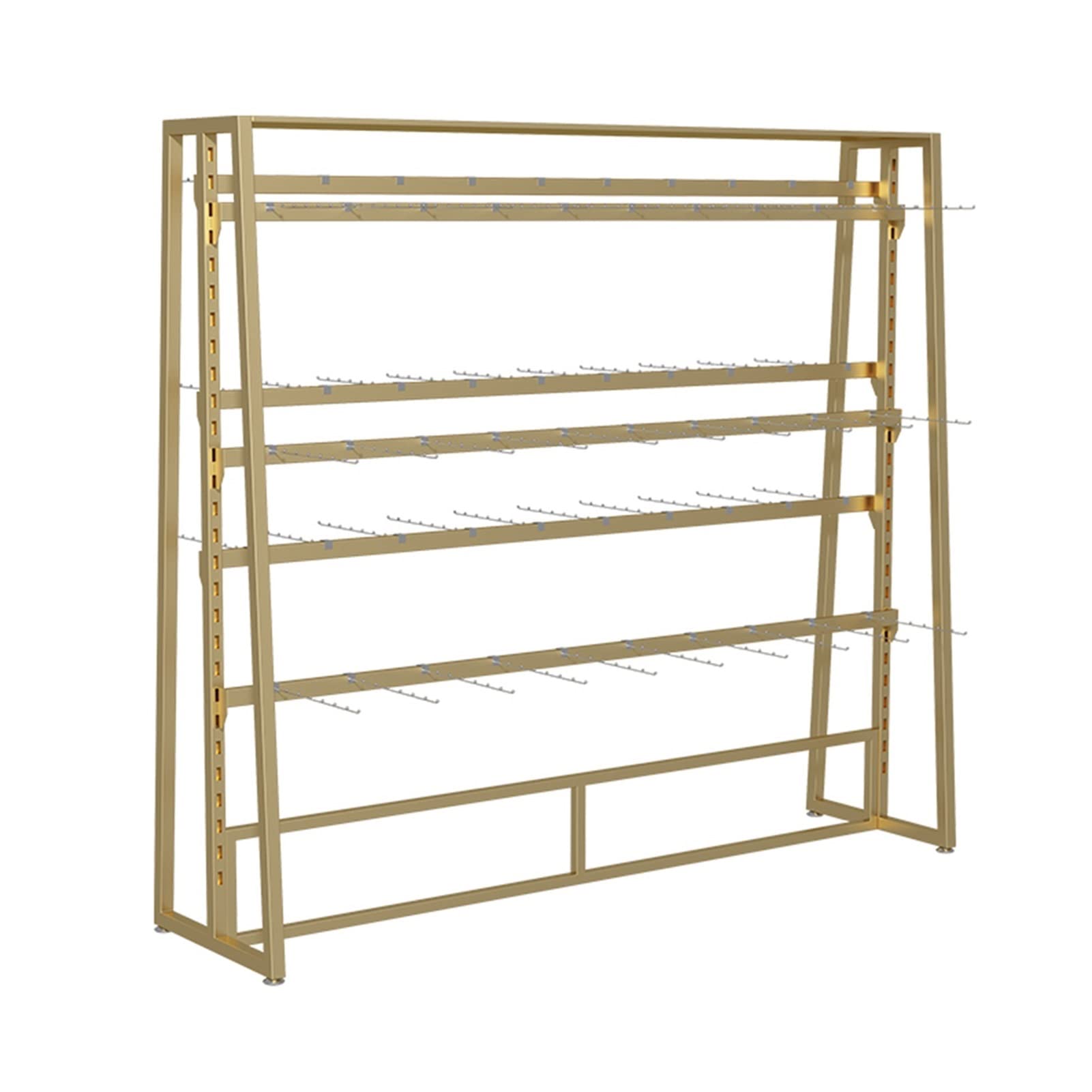 Kleiderständer – Bodenstehender Einzelhandelsständer für Dessous, Badebekleidung, Schmuck und Accessoires – multifunktionaler Organizer für Zuhause oder Einzelhandel