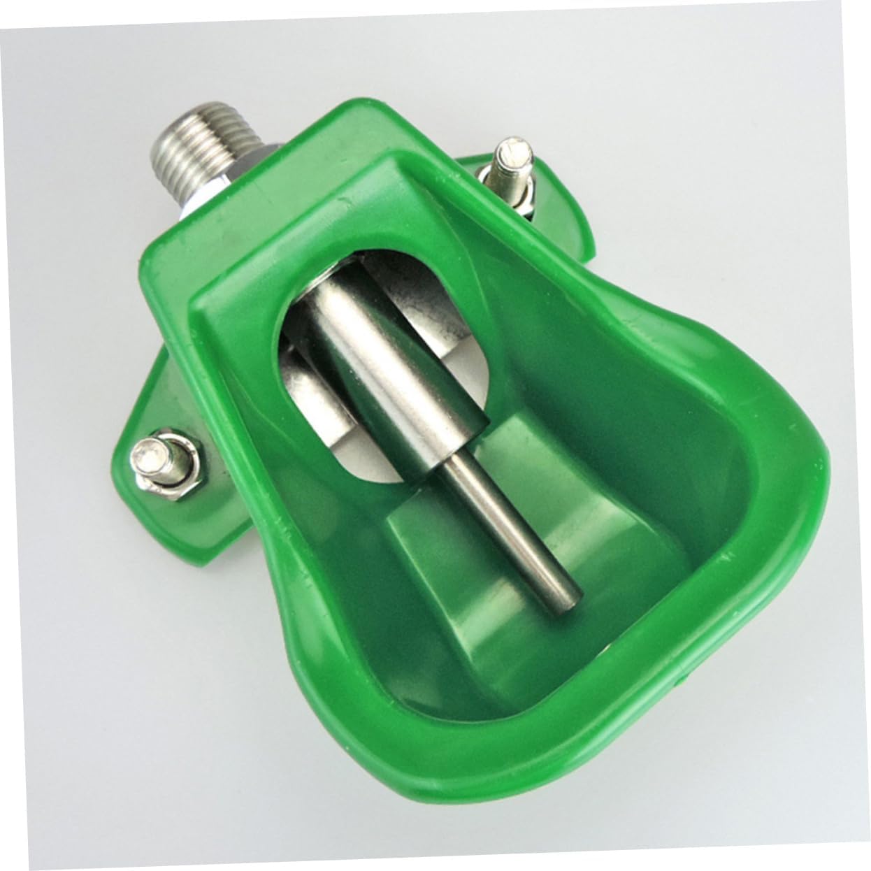 3pcs Stainless Steel Farm Animal Waterer Pig Feeder Sheep Water Bowl Goat Waterer Dog Water Bowl