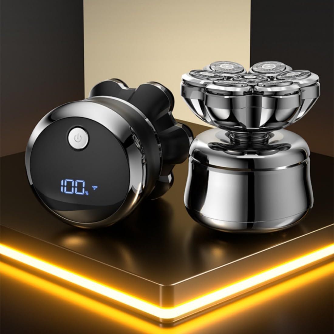 Amazon.com: 7d Electric Razor,7D The Ultimate Magnetic Head Shaver