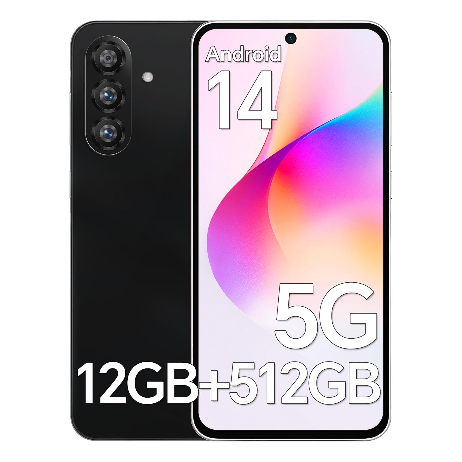 Amazon | T56 Ultra スマートフォン, 12GB RAM+512GB ROM，Snapdragon