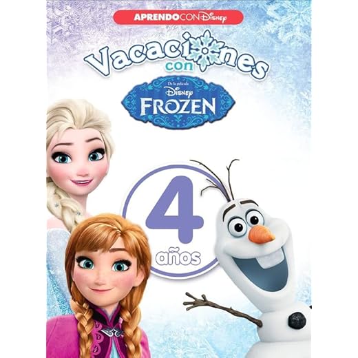 Vacaciones con Frozen (4 años) (Aprendo con Disney)