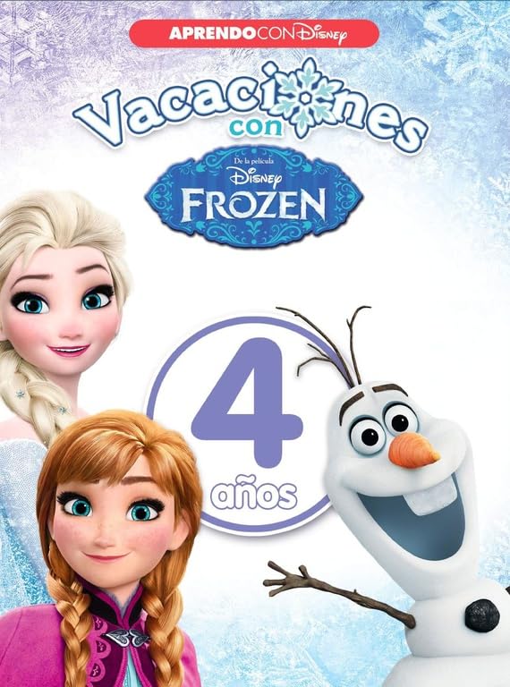 Vacaciones con Frozen (Disney. Cuaderno de vacaciones 4 años) (Aprendo con Disney)