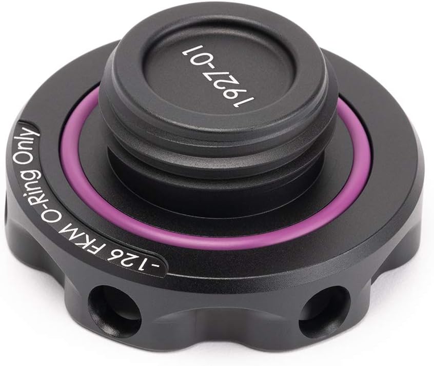 Podium Oil Cap in Satin Black for Hondas/Acuras