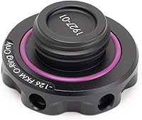 Vista 8 de Tapón de aceite Podium en negro satinado para Hondas/Acuras