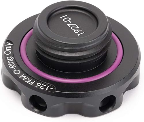 Miniatura 8 de Tapón de aceite Podium en negro satinado para HondasAcuras