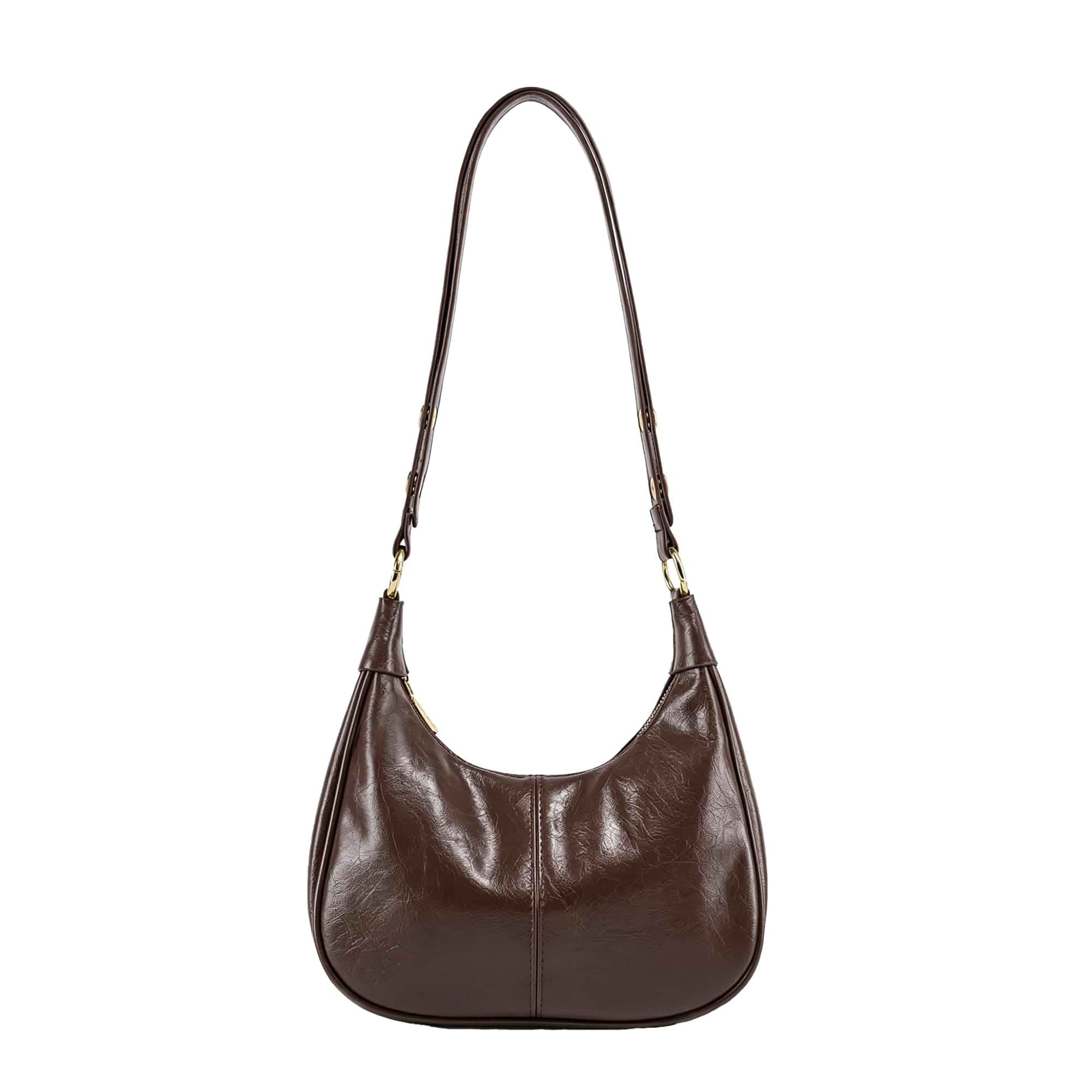 JYG Small Hobo Bags for Women Retro Crescent Shoulder Purse Fall Soft Crossbody Handbag 2026