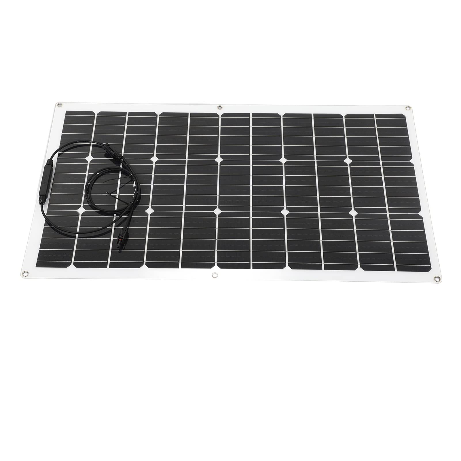 Amazon | 90W フレキシブルソーラーパネル、屋外用ケーブル付き太陽光
