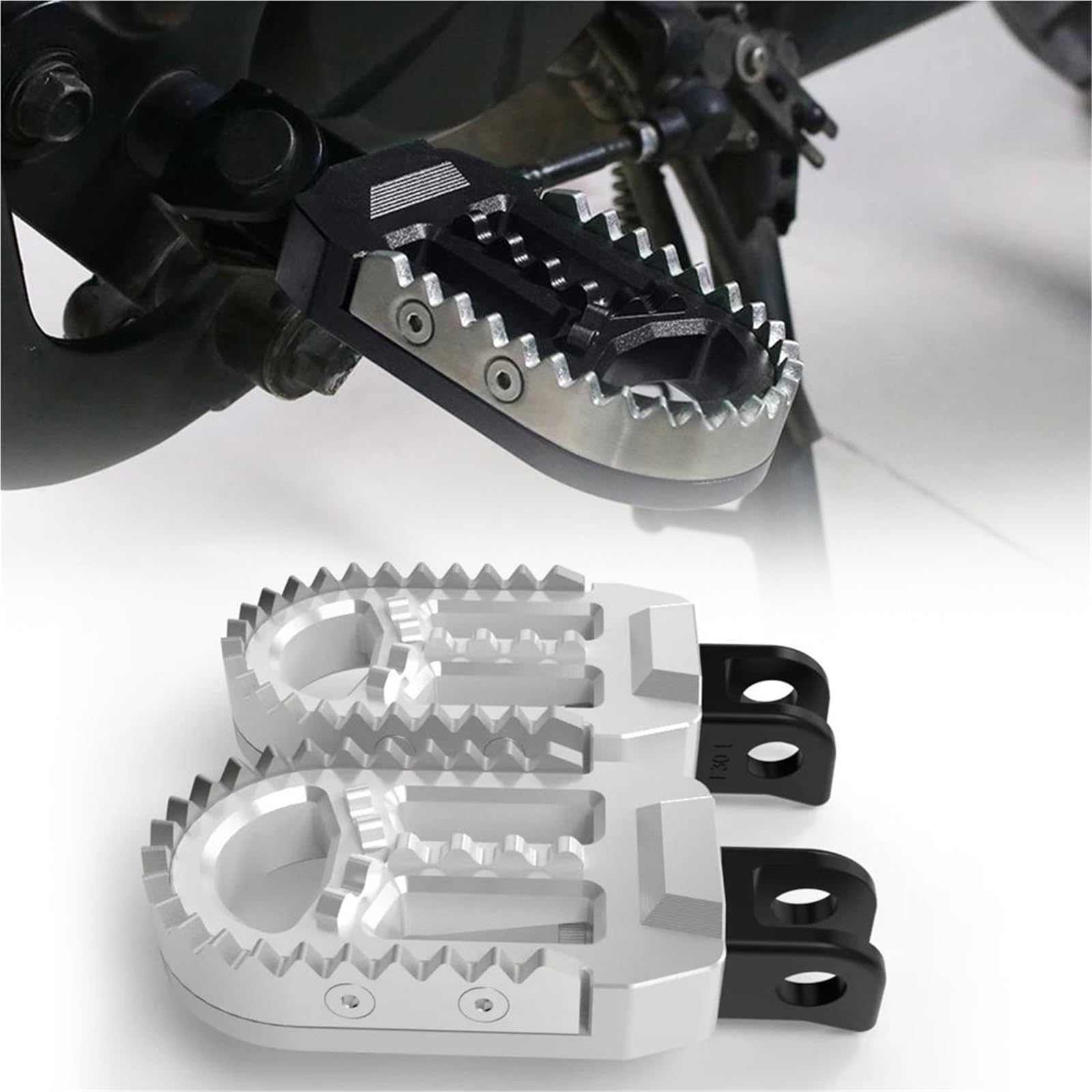 Repose-Pieds Avant Réglables pour CR85R XR400R et XR650L