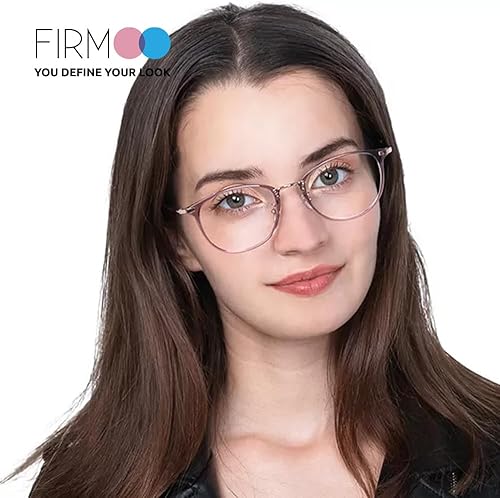 Miniatura 2 de Firmoo Lentes de lectura con bloqueo de luz azul 1.75, lectores de computadora redondos vintage, reducen la fatiga ocular y antideslumbrante,