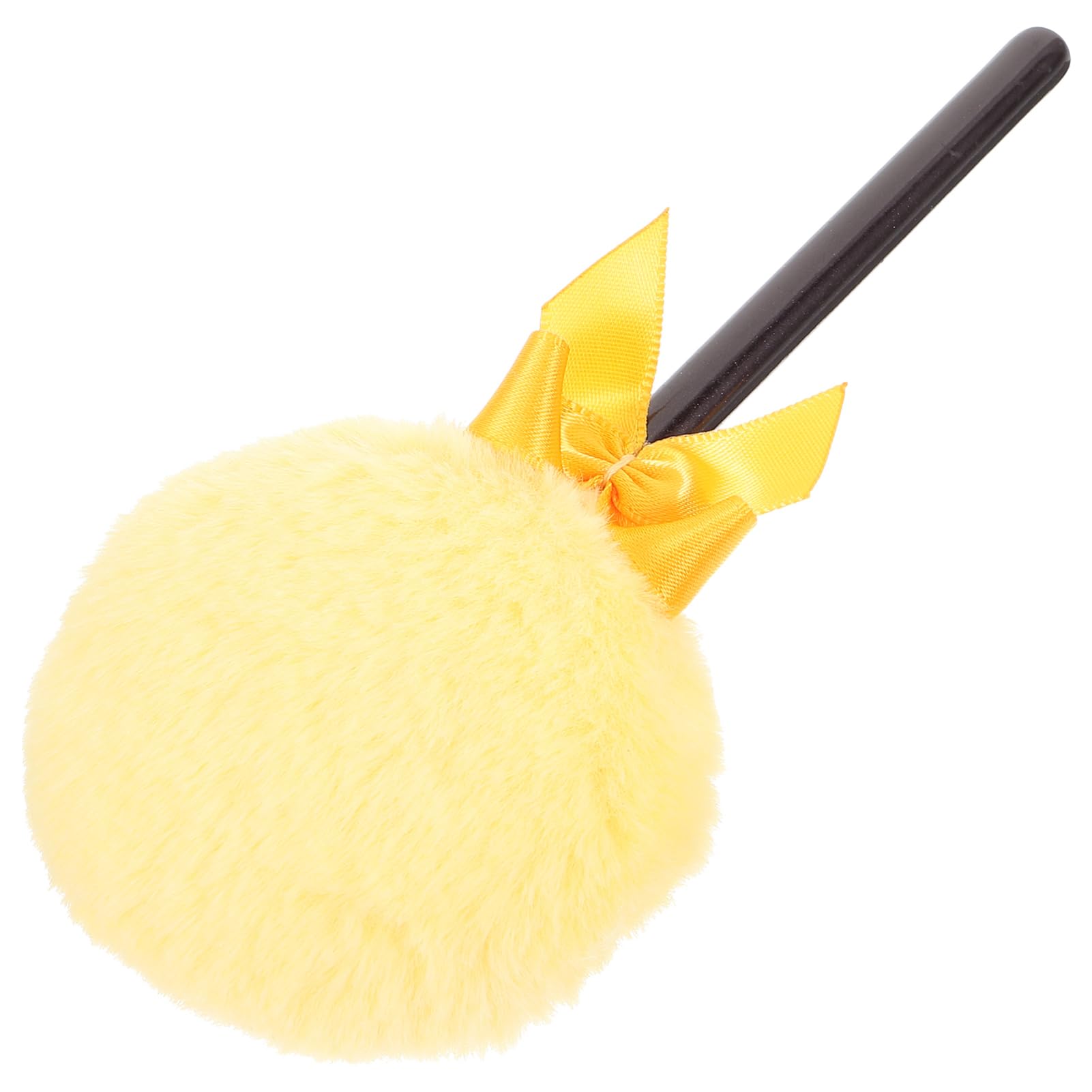 Gogogmee Fluffy Makeup Powder Puff for Body Face Reusable Puff with Bowknot Design for Applying Loose Powder for Home and Salon Use Gentle Skin