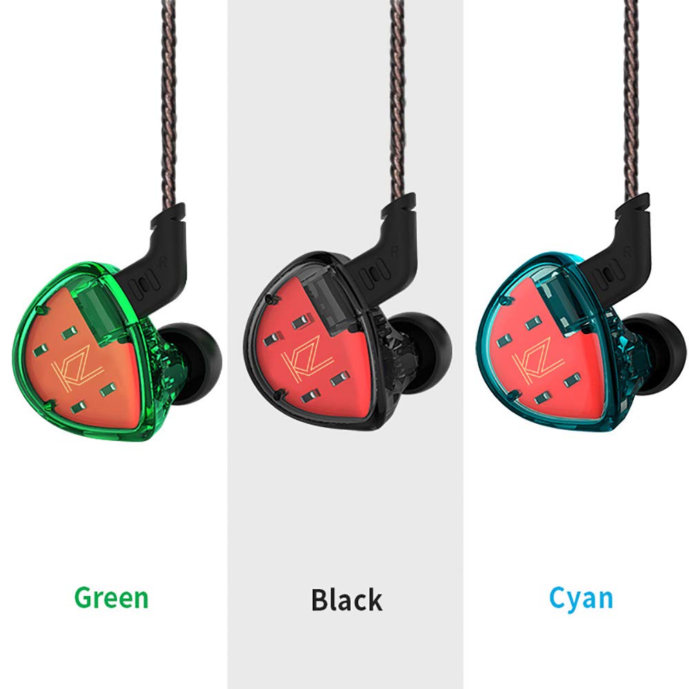 Amazon.co.jp: KZ ES4 2pin イヤホン 重低音 イヤホン Hifi ヘッド