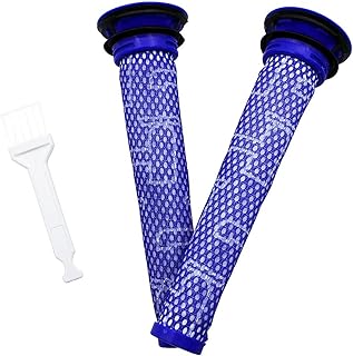 KENSHIRE Vacuum V6 filters compatible for Dyson DC58, DC59, V6, V7, V8 pre filters 965661-01 Replacements Part 2 Pack