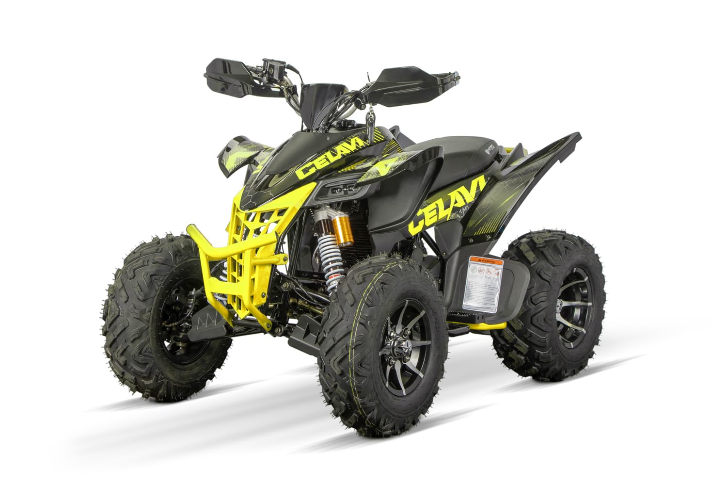 250cc Maxi Quad Celavi RS10 4-Gang Manuell Platin Alu-Felge, Farbe:Gelb