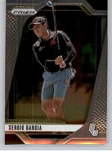 2025 Panini Prizm LIV #12 Sergio Garcia Fireballs GC Official Golf card in Raw (NM or Better) Condition
