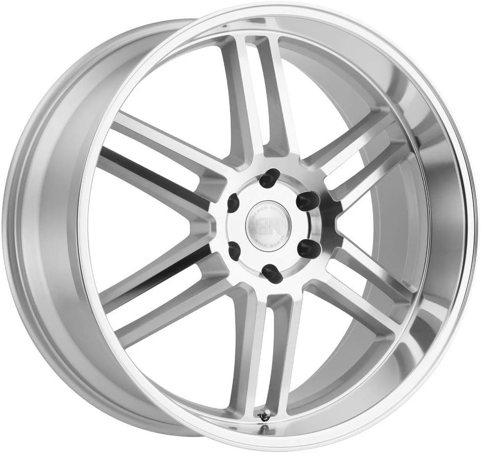 Black Rhino Wheels 2090KTV206114S76 20X9 6X4.5 SLVR-MIR 20MM Katavi