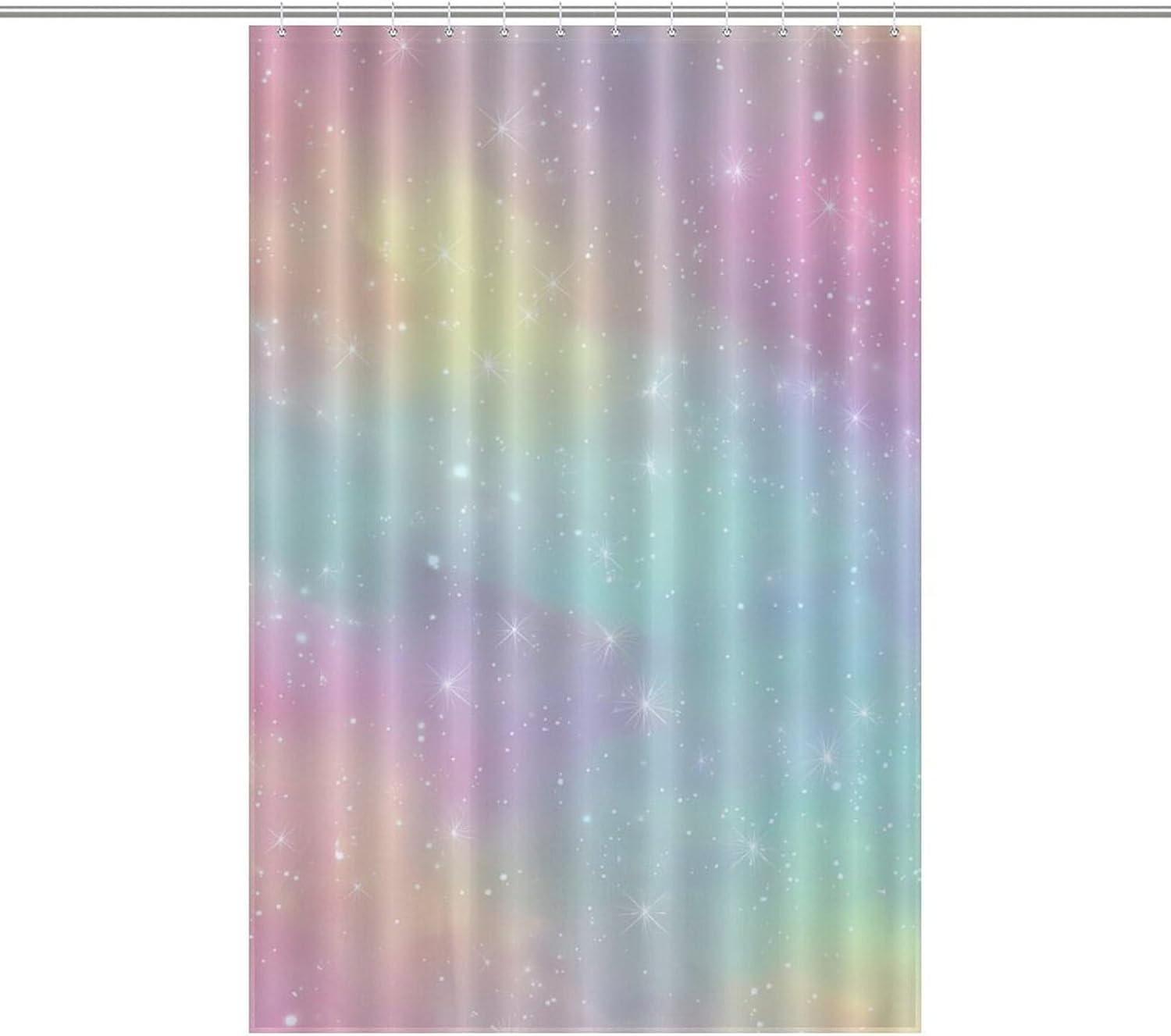 Tie Dye Gradient Trippy Shower Curtain 46.85x70.87Inch（119x180cm） Polyester Bath Curtain Shower Curtains Printed Decorative