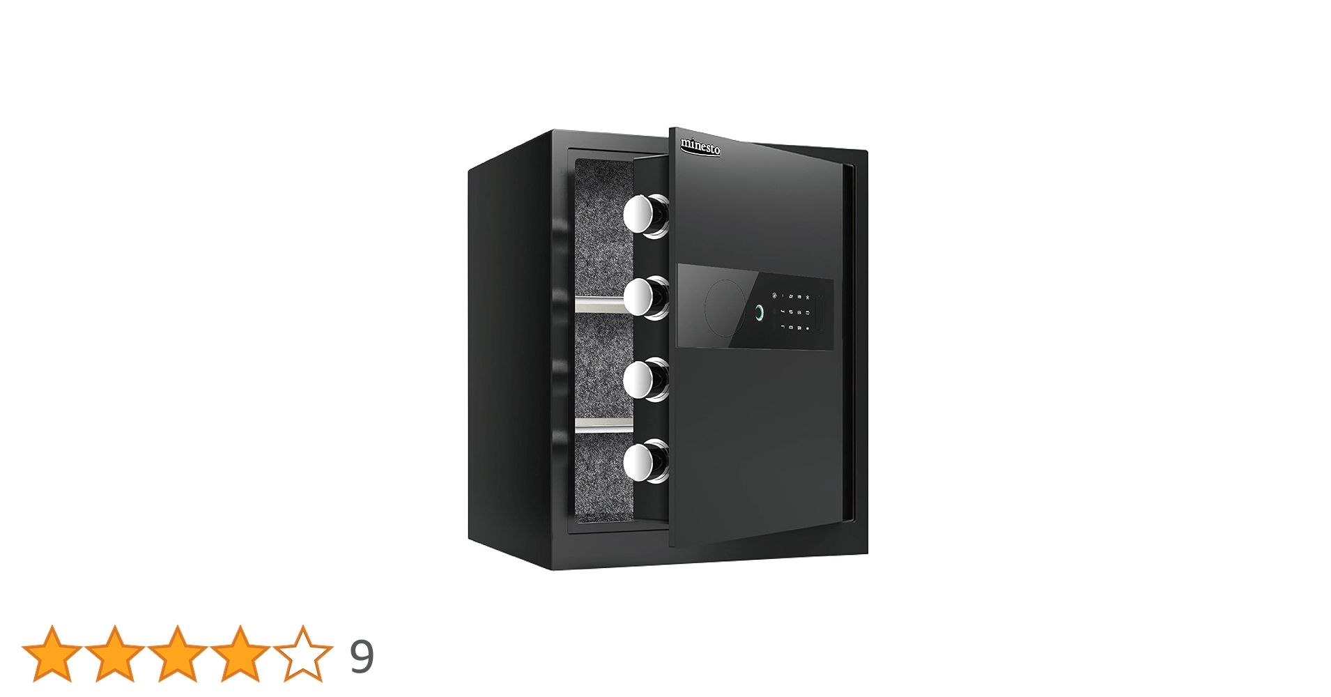 Amazon.co.jp: 金庫 指紋式 テンキー式 電子 タッチパネル金庫 指紋