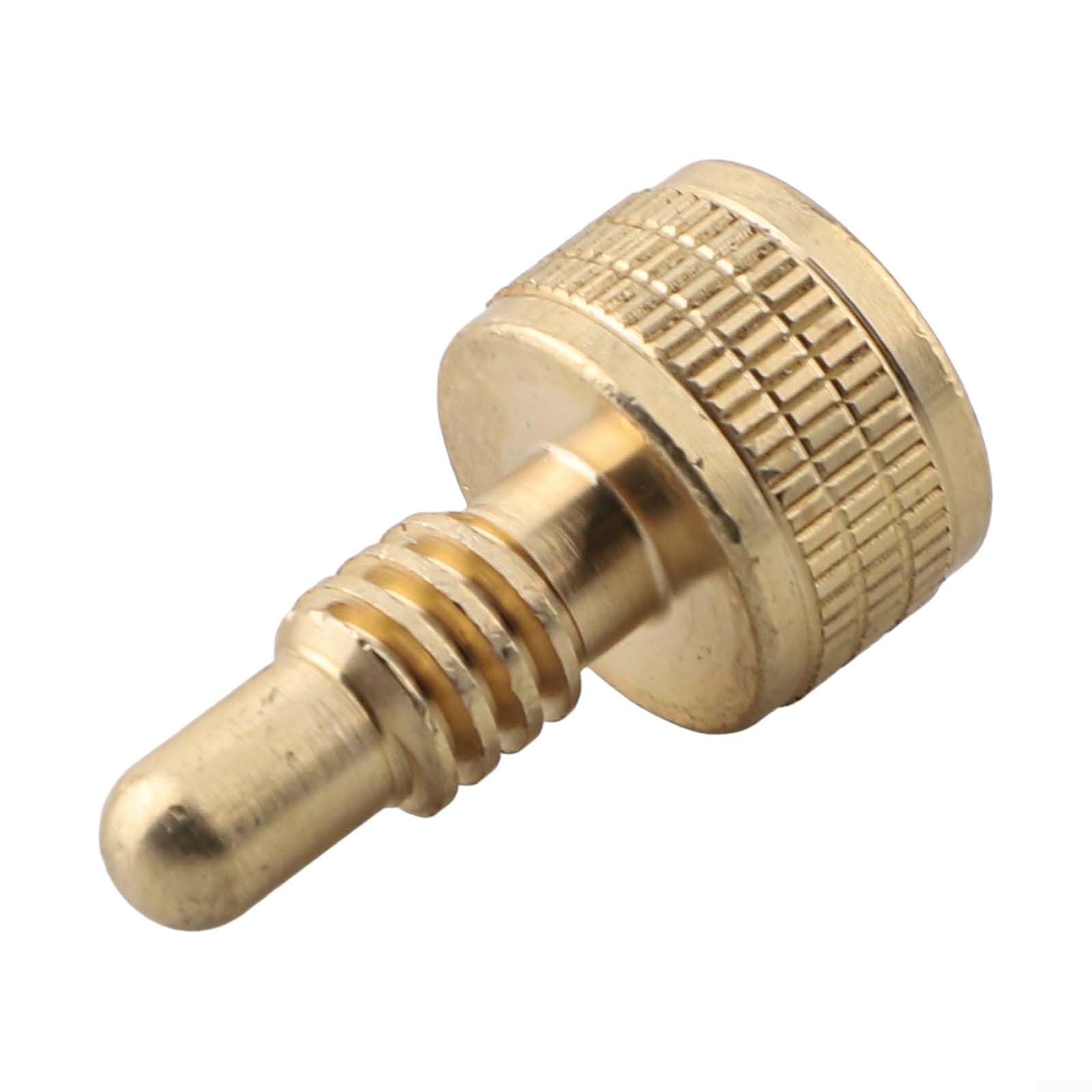 Jotekonoby Billiard Cue Screw, Brass Billiard Cue Extension Screw, Brass Cue Weight Bolts For Cue Tip, Replacement Accessory For Snooker(Standard round tooth)