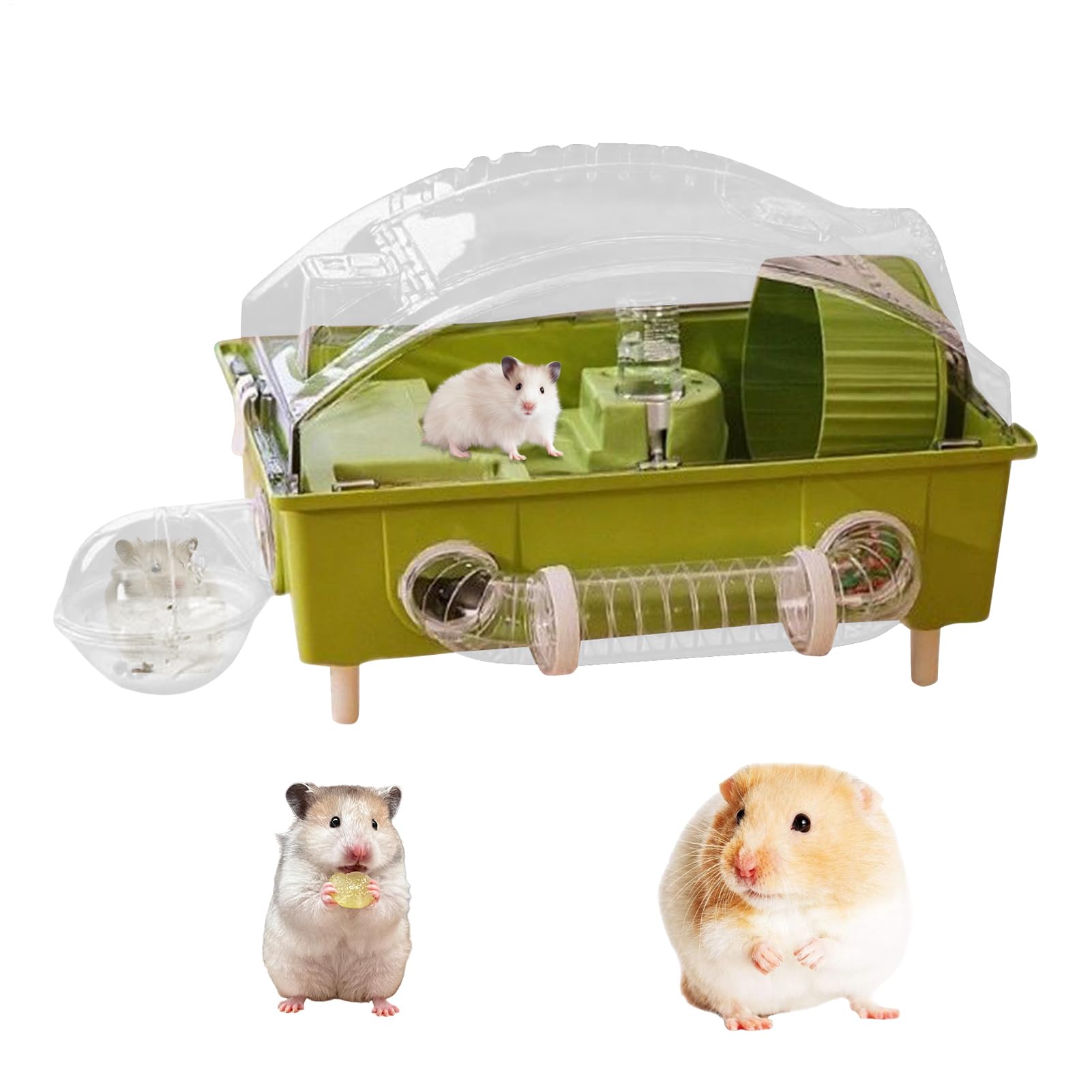 Gabbia Per Criceto Gabbia Casa Per Animali Domestici | Habitat Per Animali Domestici Con Ventilazione Adatto per Riccio, Cincillà, Coniglio, Porcellino d'Nano, Furetto, Criceto e