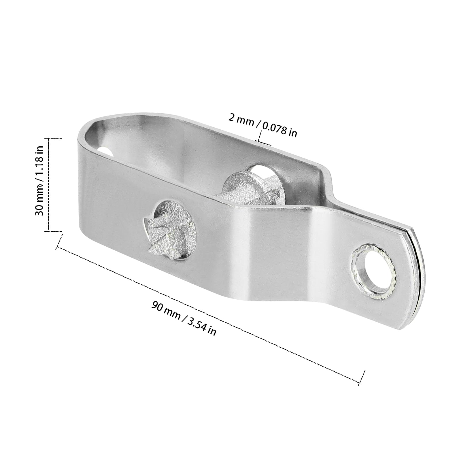 Produktbild von 12 Stück Verzinkte Zaunspanner 90 Mm – Drahtspanner Für Knotengeflechtzaun, Weidezaun Und Gartenspannseil