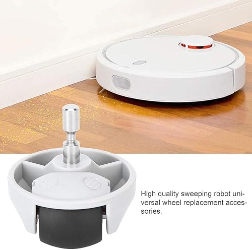 Miniatura 6 de Yasashi Rueda de repuesto para limpiador de robot para Xiaomi de 2 generación, aspiradora robótica, montaje de rueda delantera, universal, duradero,