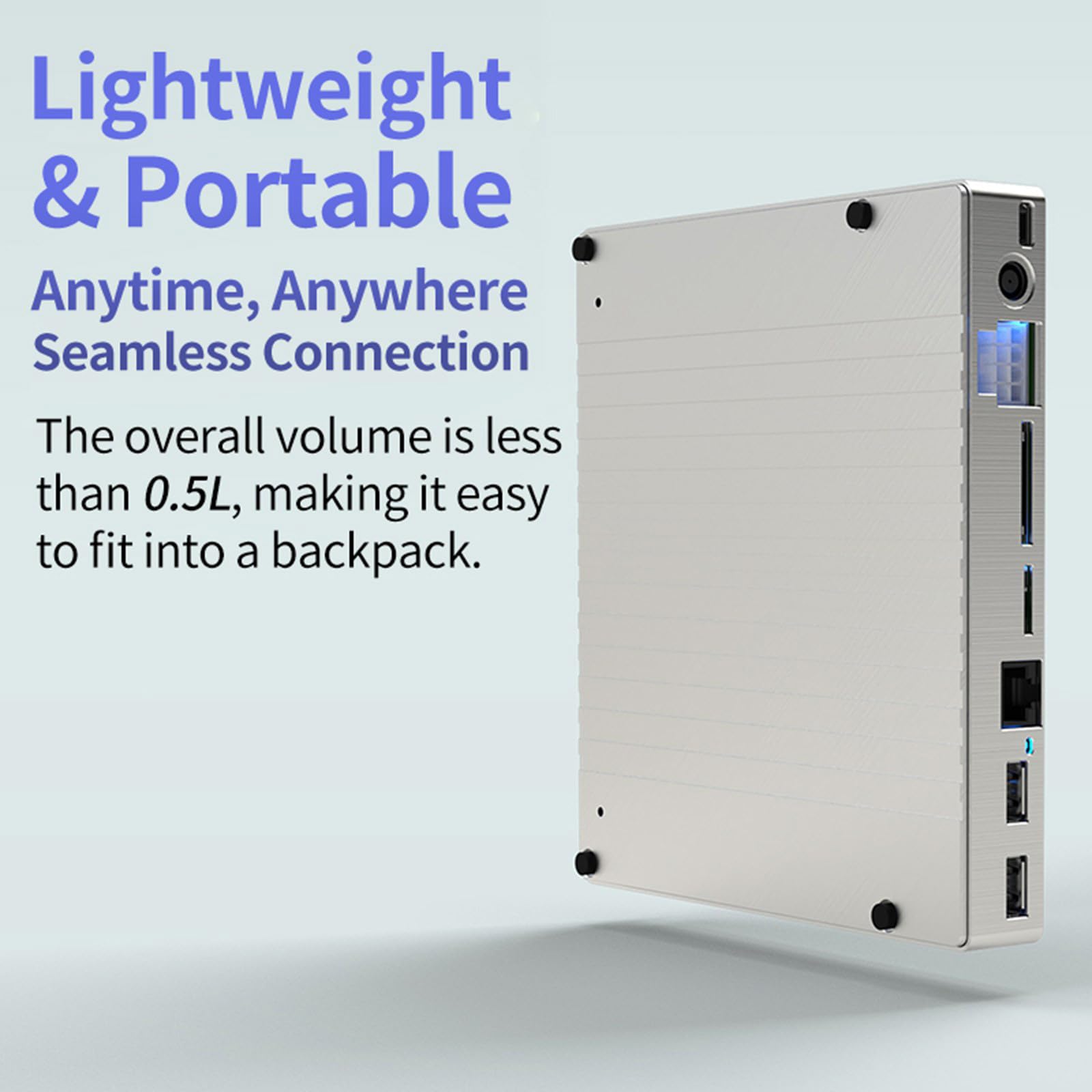 11 Port USB Graphics Dock Espansione Hub 330W Potenza 40Gbps 3/4 / 5 Compatibilità per PC Laptop Docking Station