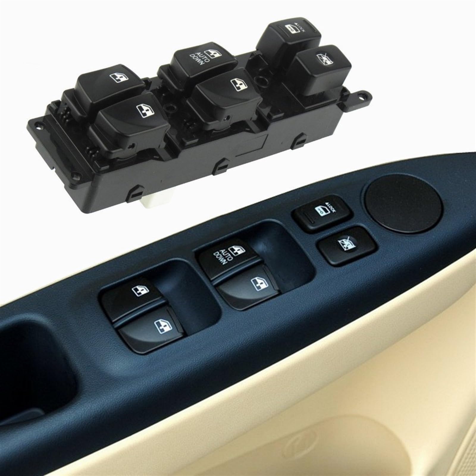 93570-1E110 Elektrische für Master Power Fenster für Schalter für Hyundai für Accent 2007 2008 2009 2010 935701E110