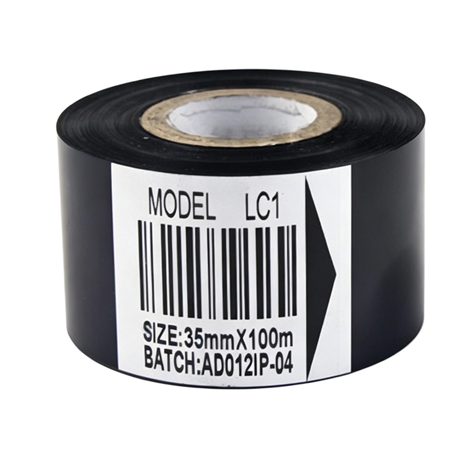 Durability 34.5um Thickness Ribbon Roll for HP241, 241B, 241S, TJ08, DY8, Clear Text on Flexible Packaging Films Labels Industrial Date Coding Ribbon