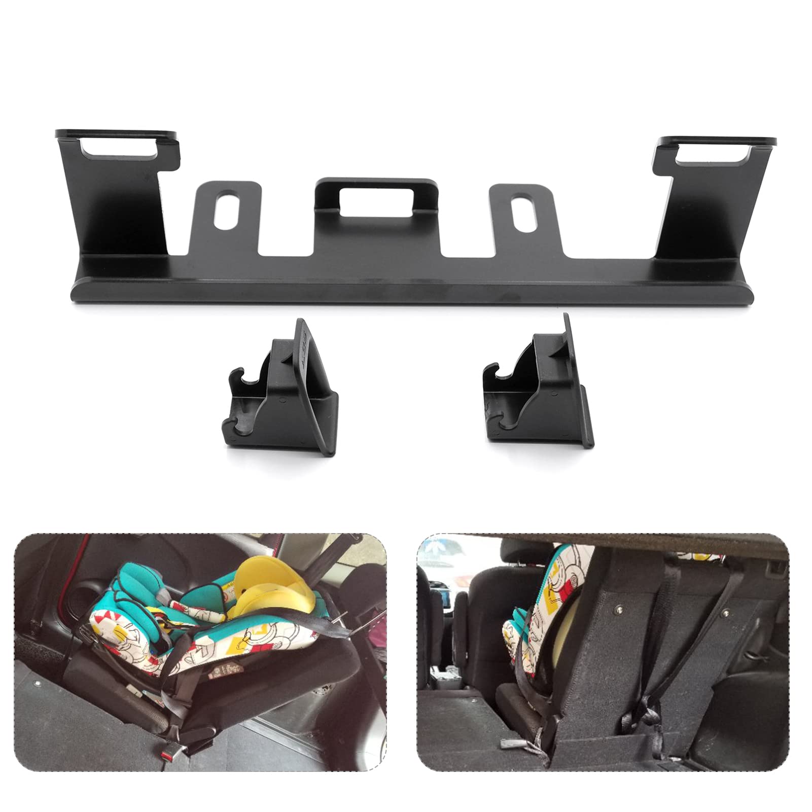 Soporte para cinturón de seguridad para coche, base de montaje, interfaz de bloqueo ISOFIX, anclaje de retención de asiento de coche, kit de montaje, repuesto para Fit GE6 2007-2013, lado derecho