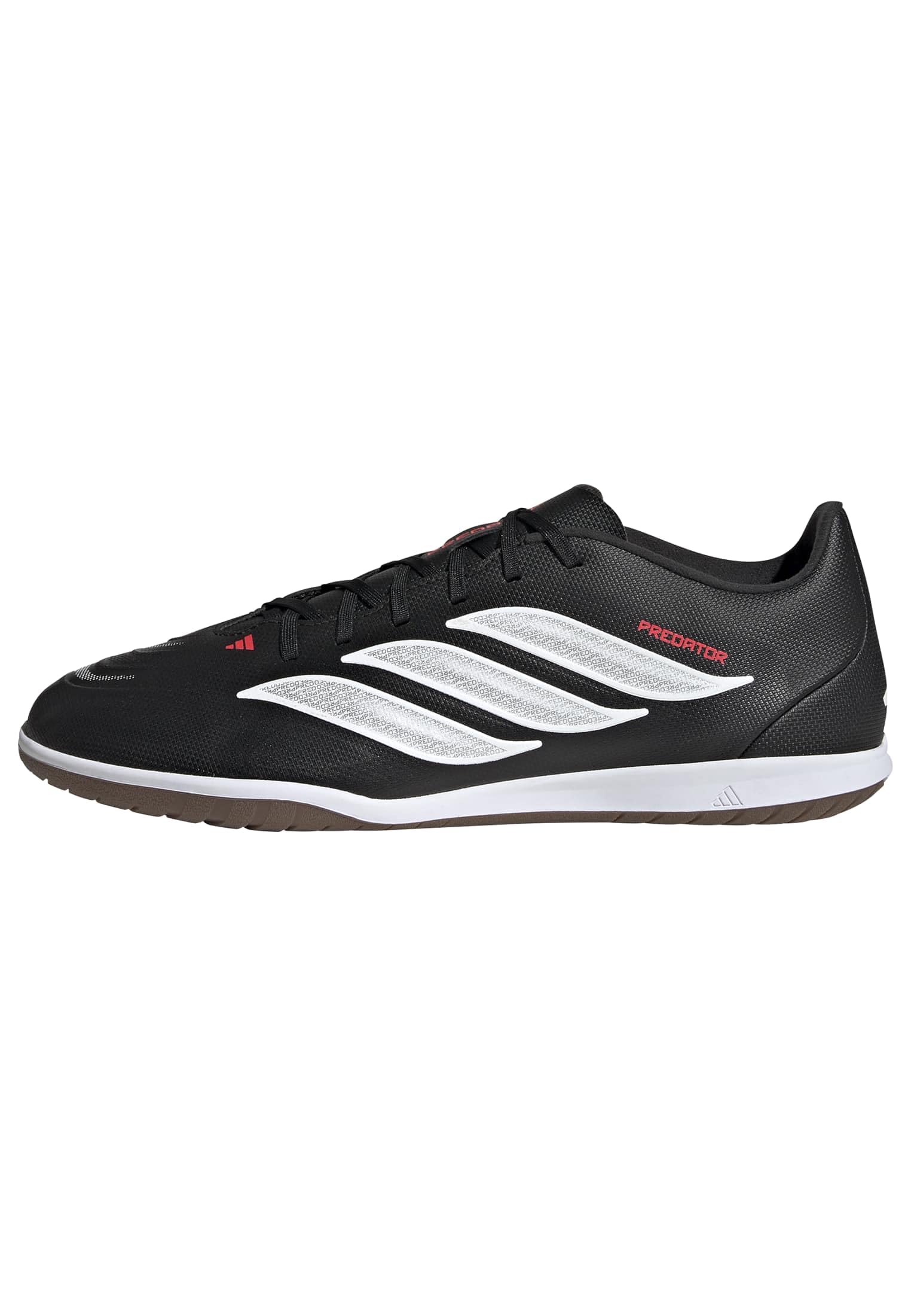 adidas Unisex Predator Club Sala Indoor Football Shoes, core Black/FTWR White/Lucid red, 6.5 UK